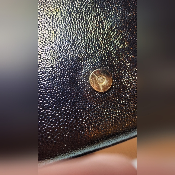 Henri bendel petrol oil slick shoulder bag clutch - Picture 7 of 7